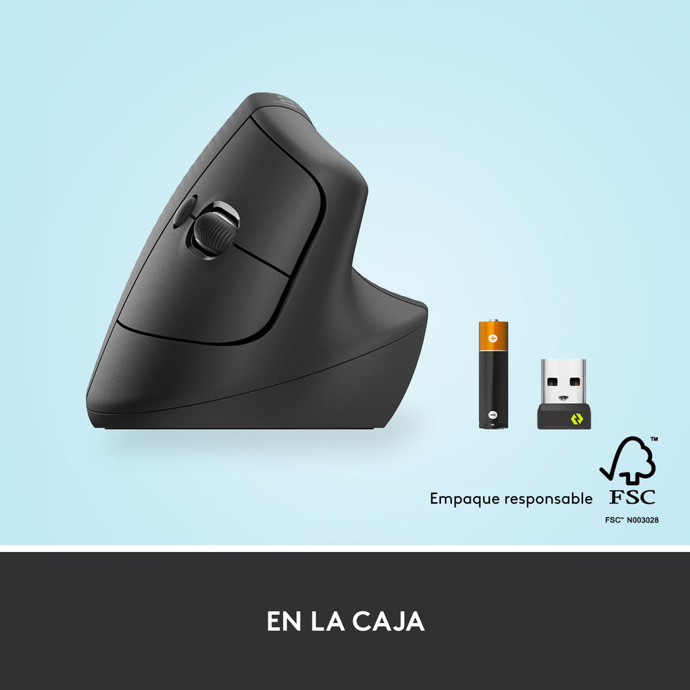 Mouse ergonómico vertical Logitech Lift