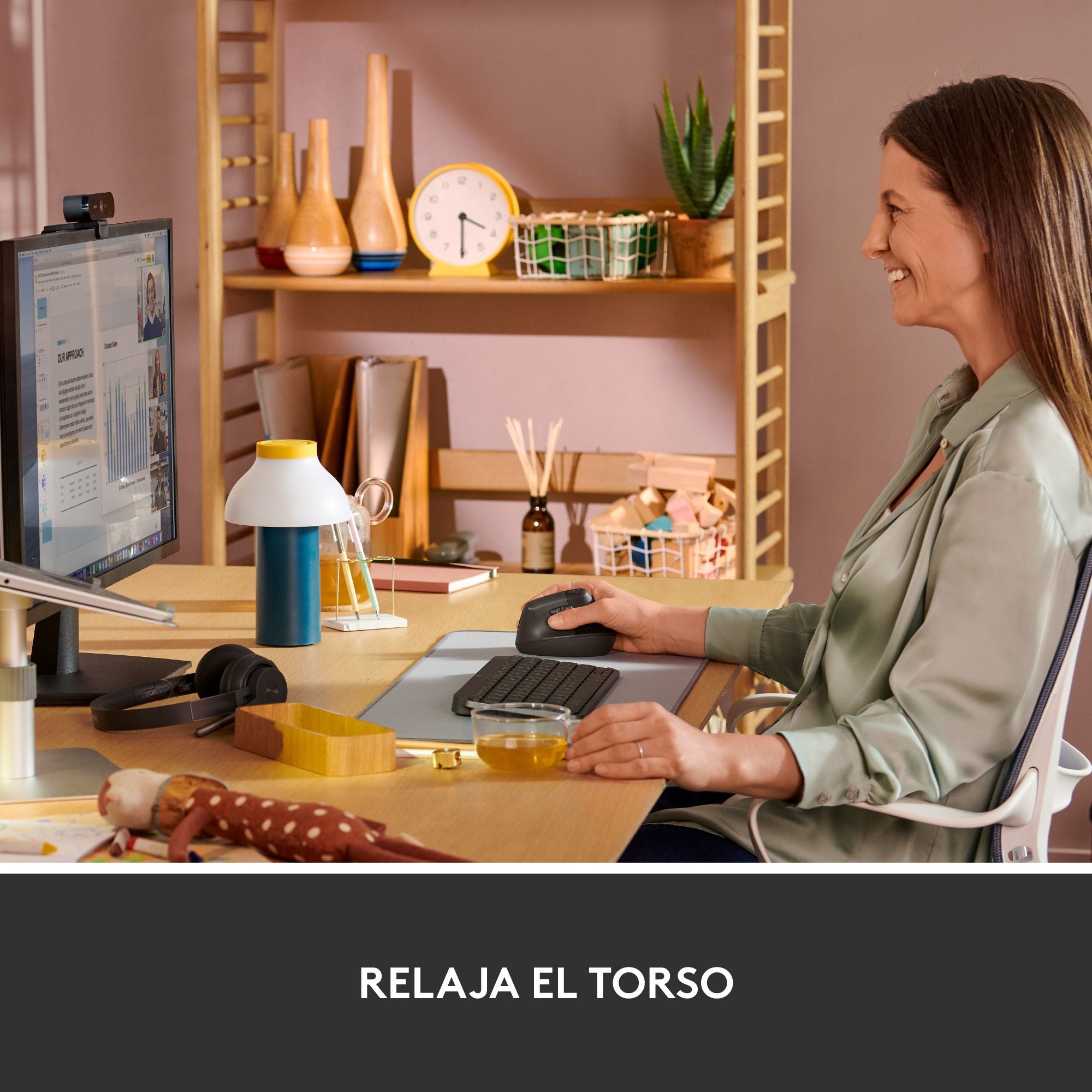 Mouse ergonómico vertical Logitech Lift