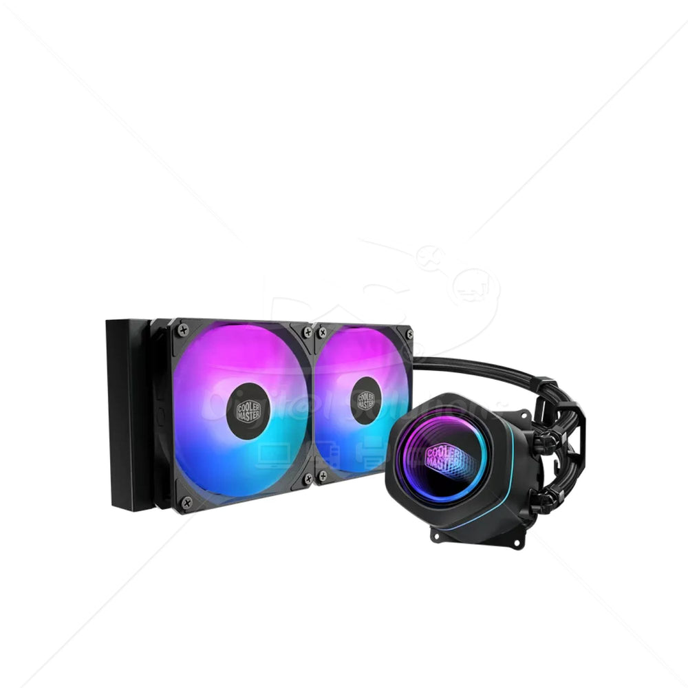 Enfriamiento Liquido Cooler Master CORE NEX 240 color Negro ARGB