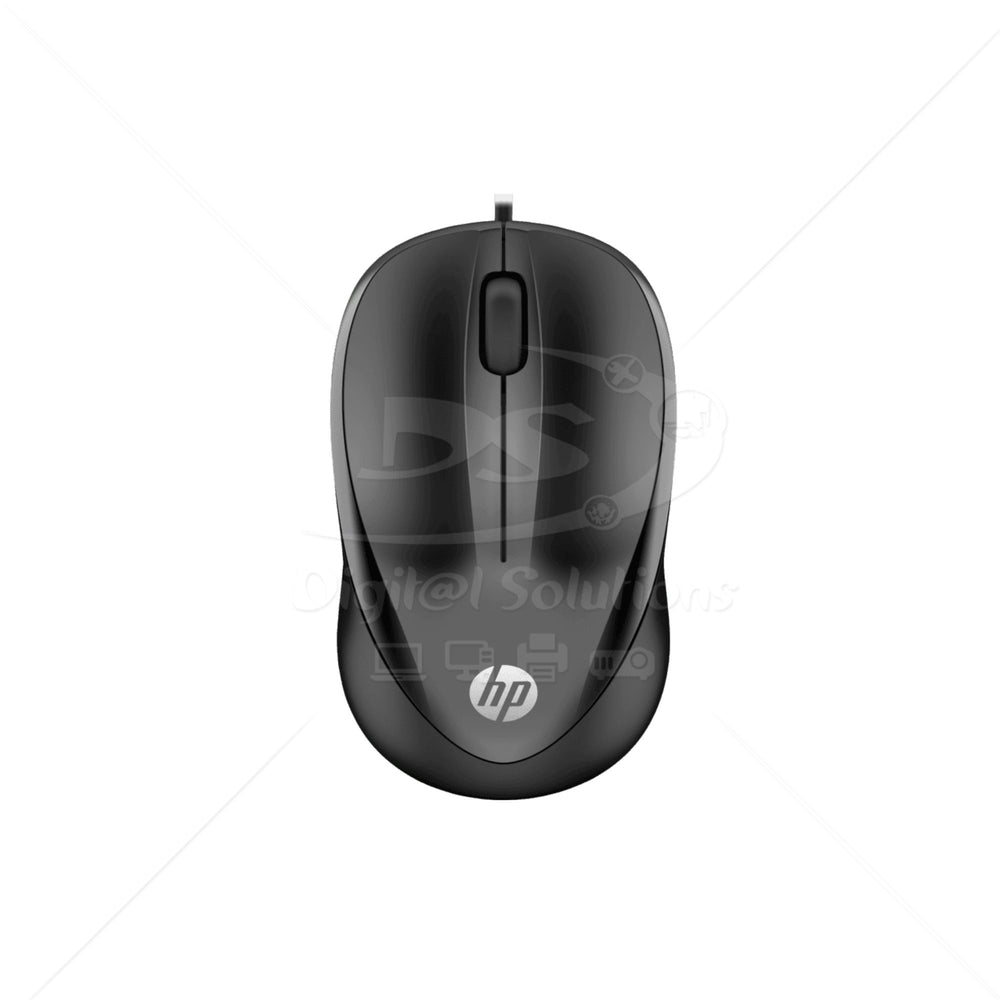 Mouse HP USB 1000 4QM14AA color Negro