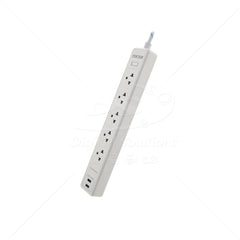 Regleta Forza FSP-512USBW 5 Sal+ 2 USB