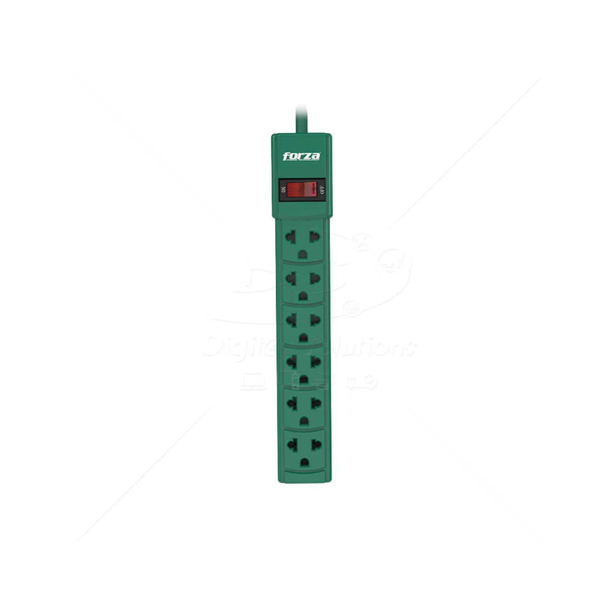Regleta Forza PS-001G GREEN 6 SAL