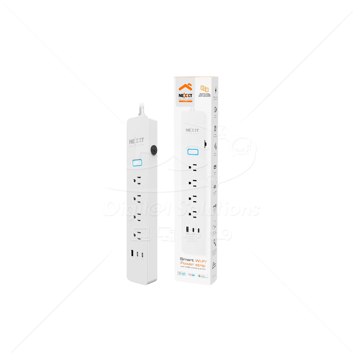 Regleta Inteligente Nexxt NHP-E710 4 Sal