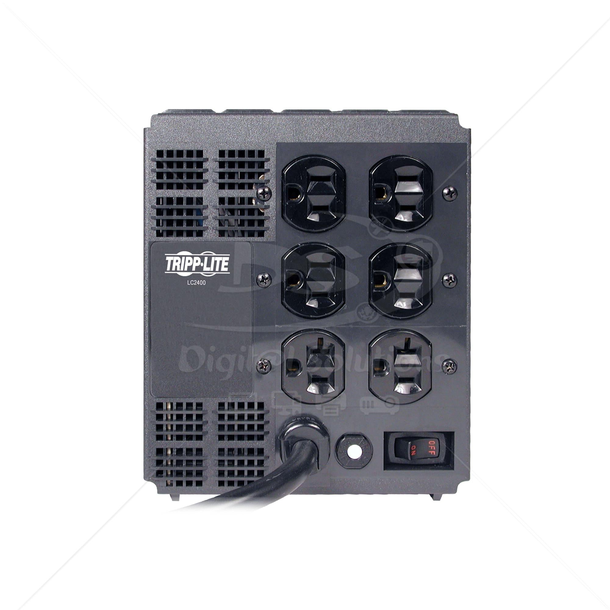 Regulador de Voltaje Tripp-Lite LC2400 6 Salidas