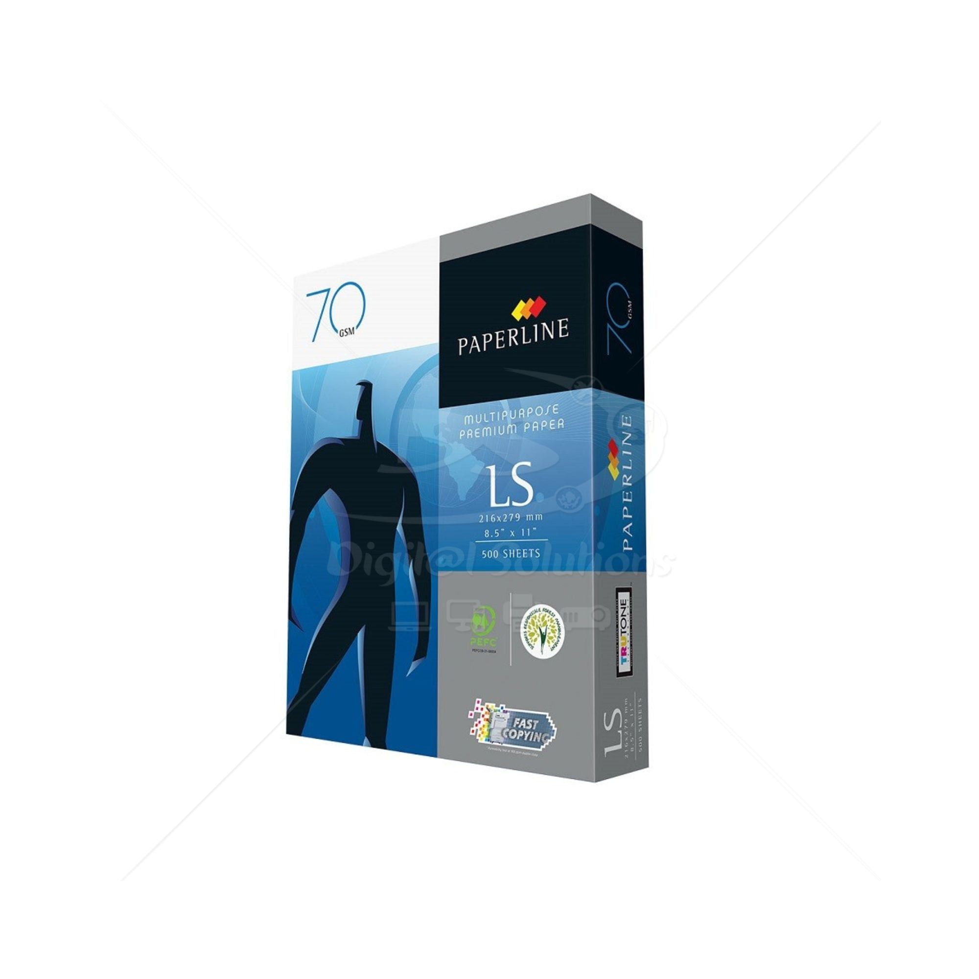 Resma de Papel Bond PAPERLINE Color Blanco 500H