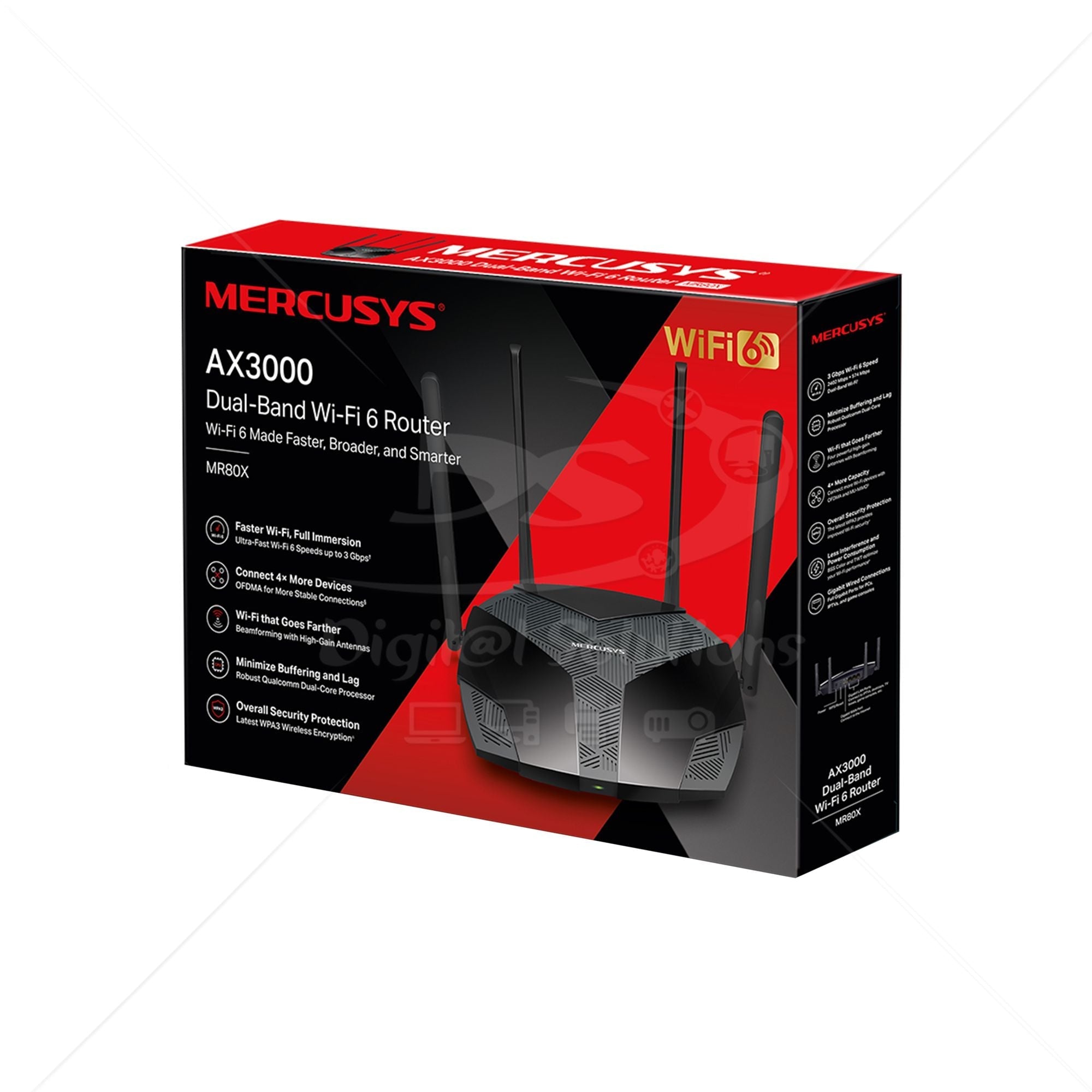 Router Mercusys MR80X AX3000