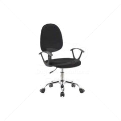 SILLA SECRETARIAL BASE METAL C-602 BK