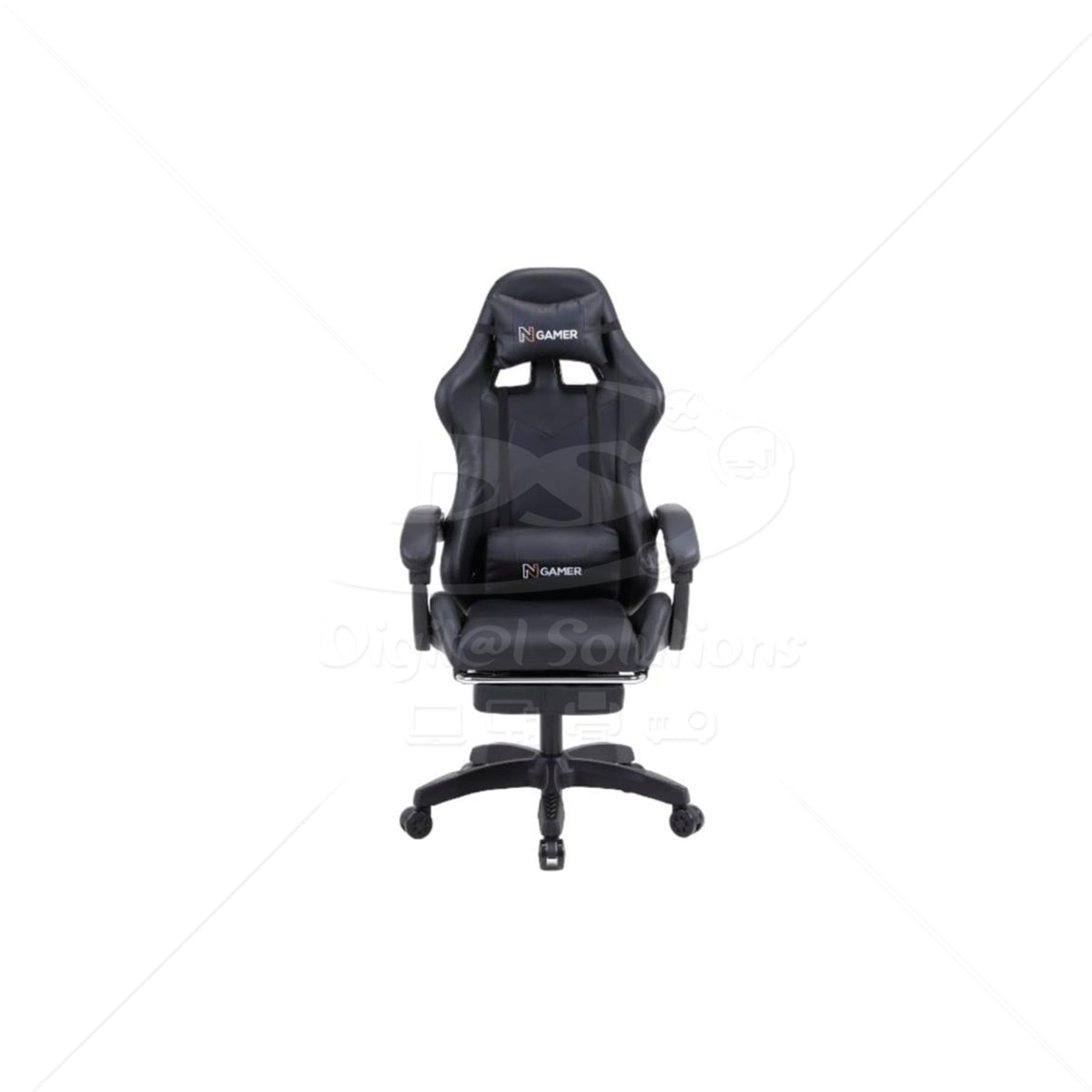 Silla Nenotech A62534 MAX BK con Reposa pies