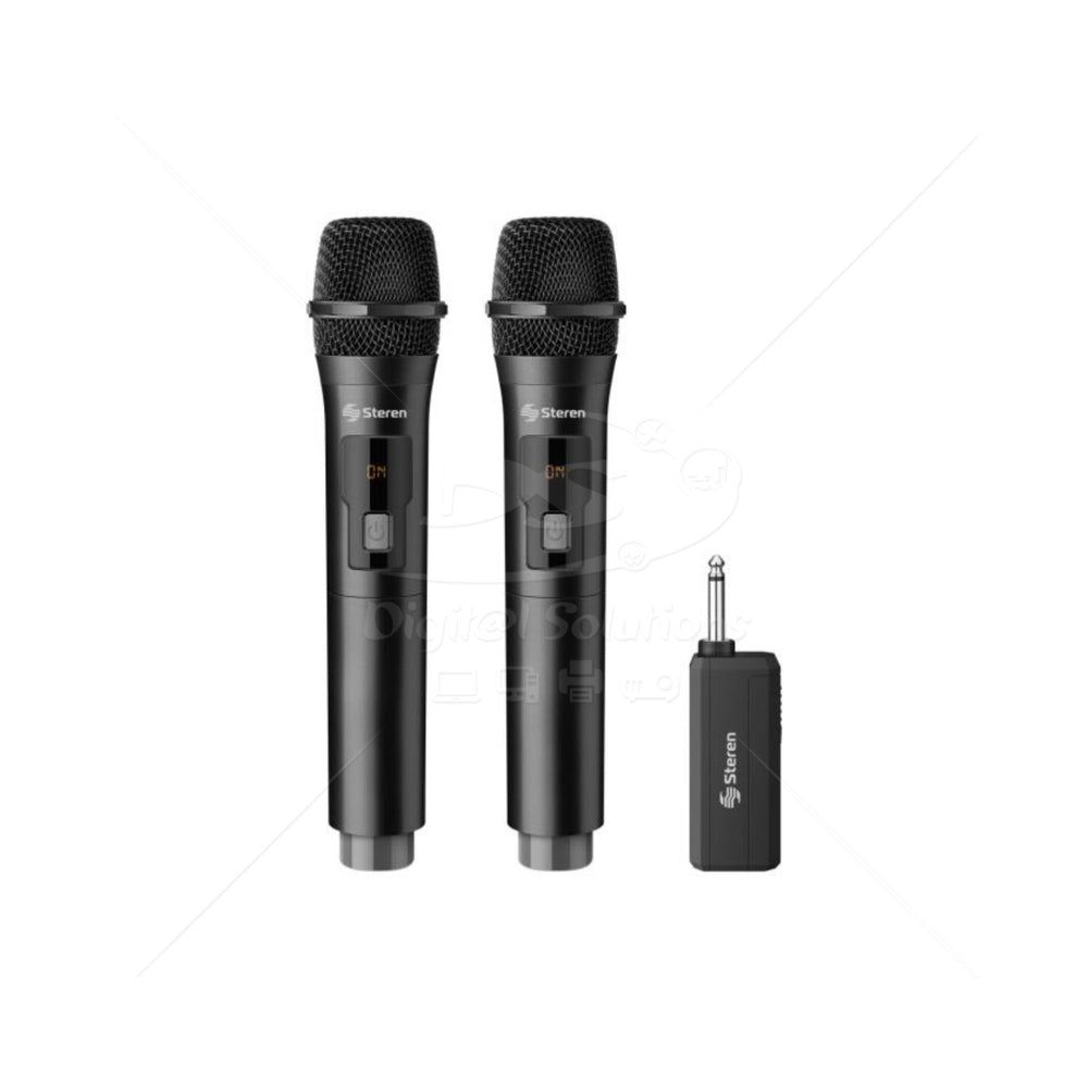 Sistema de Micrófono Inalámbrico STEREN MIC-288R