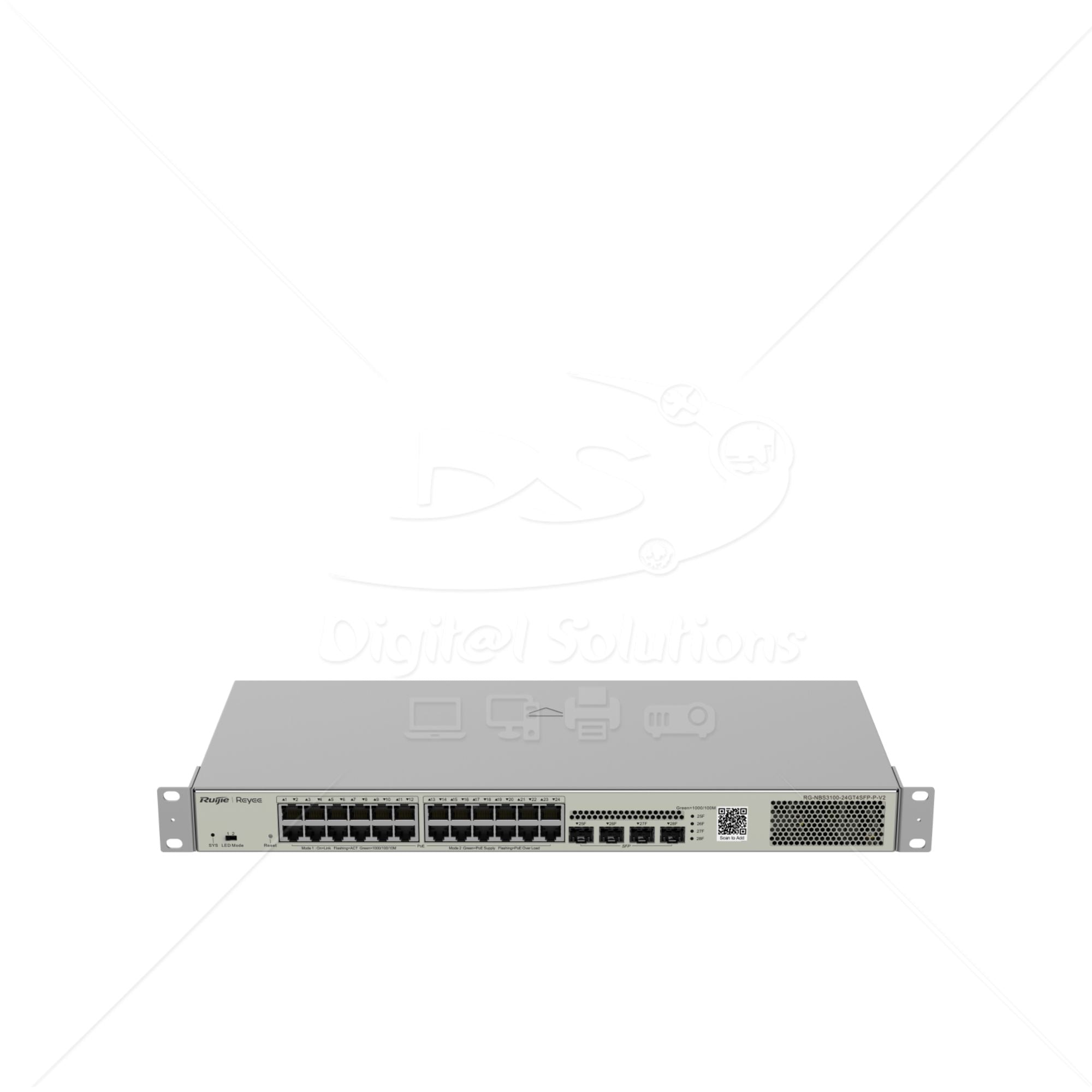 Switch 24P GE ADM 4SFP RUIJIE RG-NBS3100-24GT4SFP