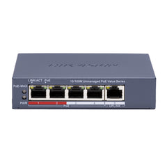 Switch 4P FE NO ADM POE 45W HIKVISION DS-3E0105P-E/M(C)
