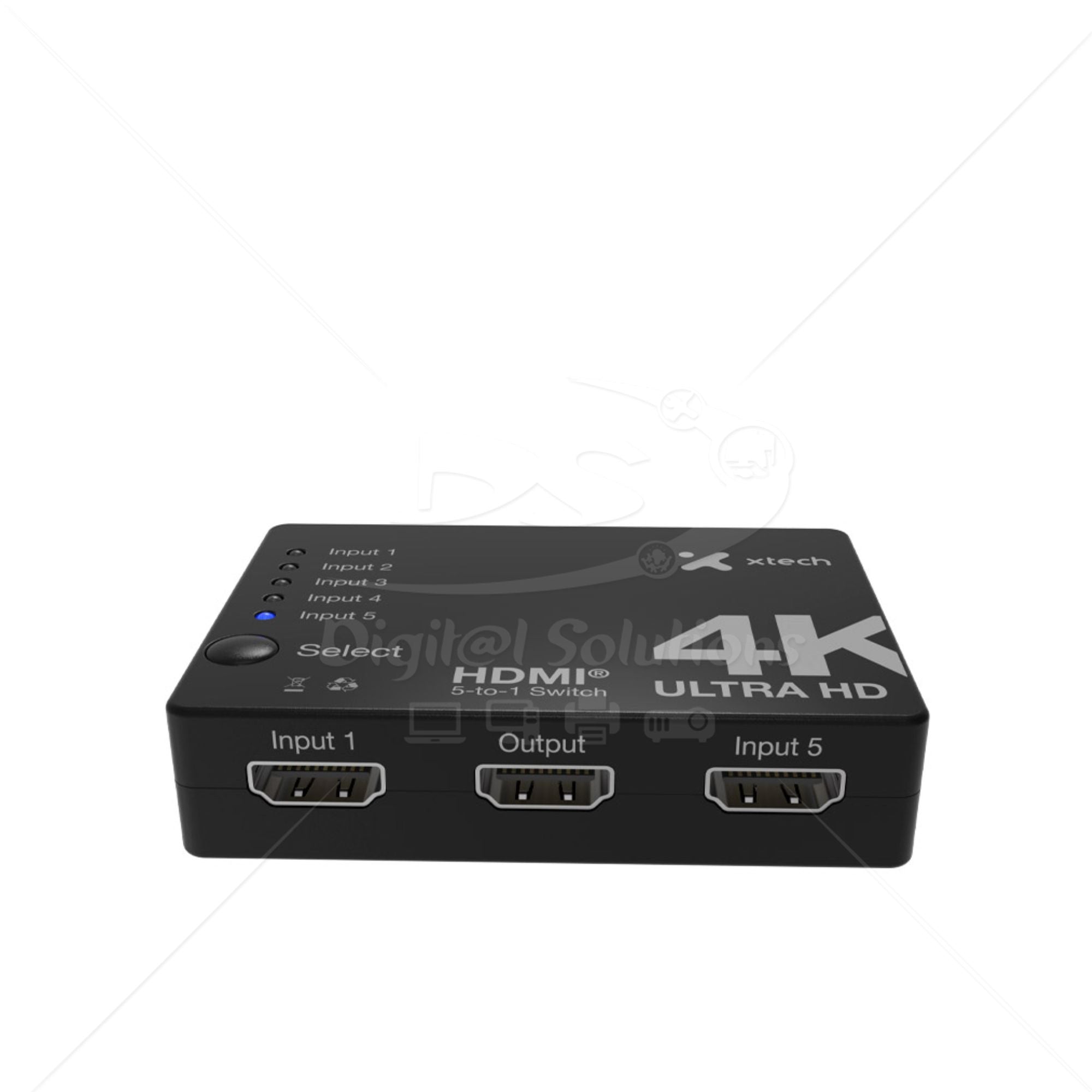Switch HDMI XTECH XHA-430 5 Puertos