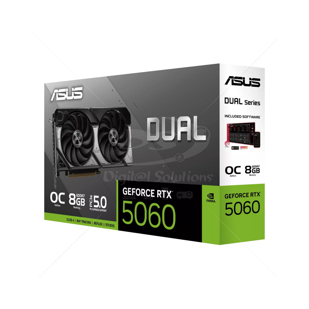 Tarjeta Gráfica PCI-E ASUS DUAL RTX5060-O8G