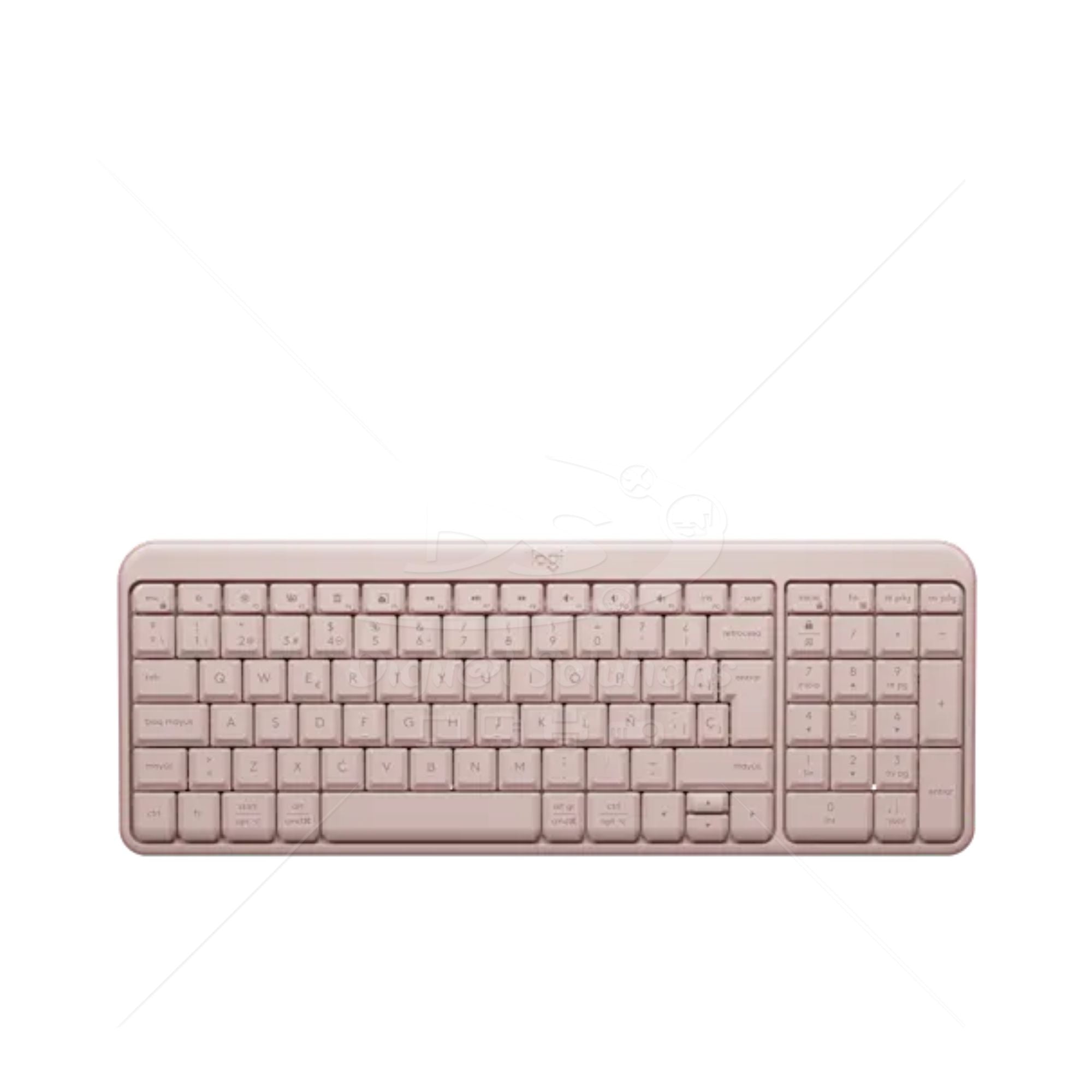 Teclado Bluetooth Logitech K250, Incluye Mouse M196 y Mousepad
