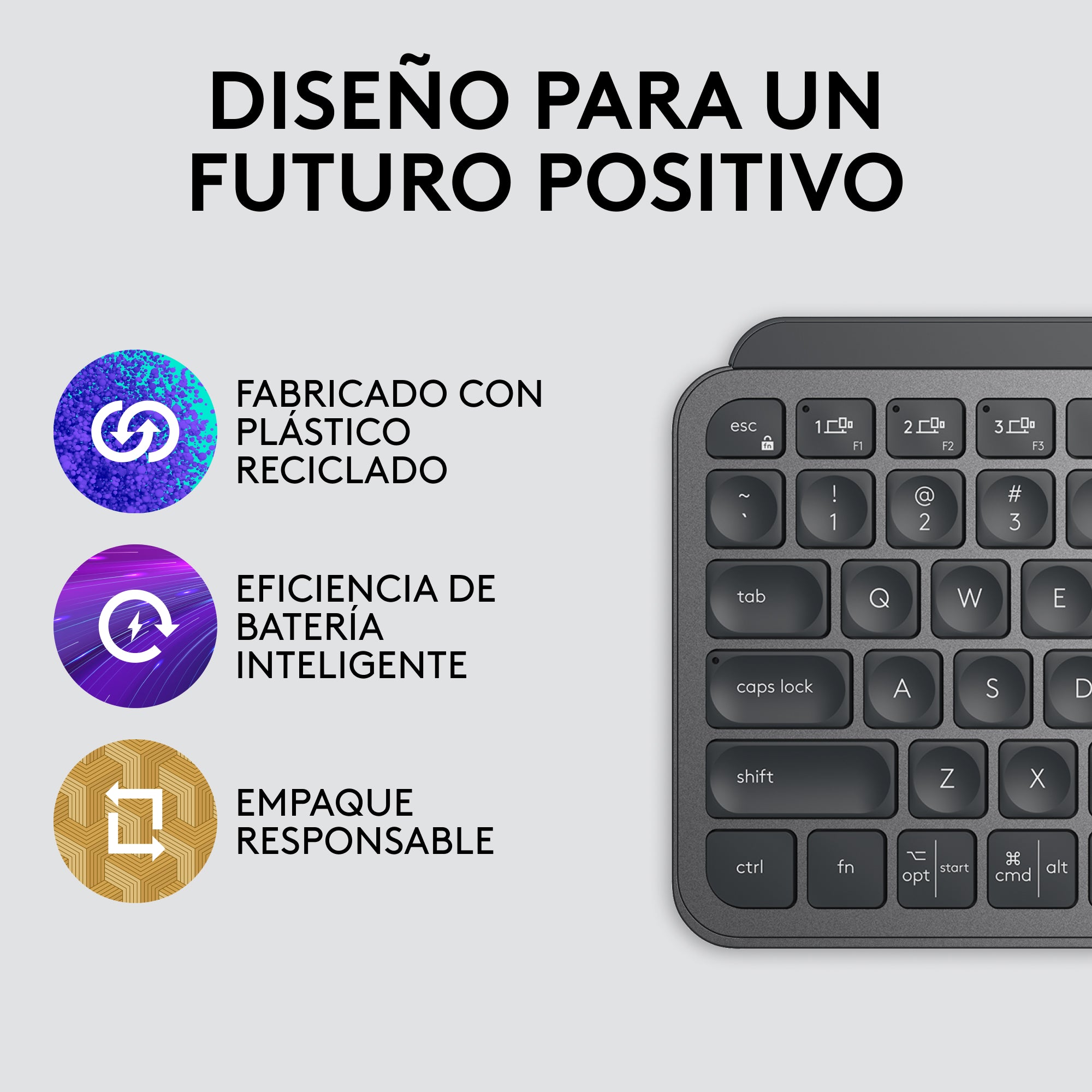 Teclado Inalámbrico Logitech MX Keys Mini