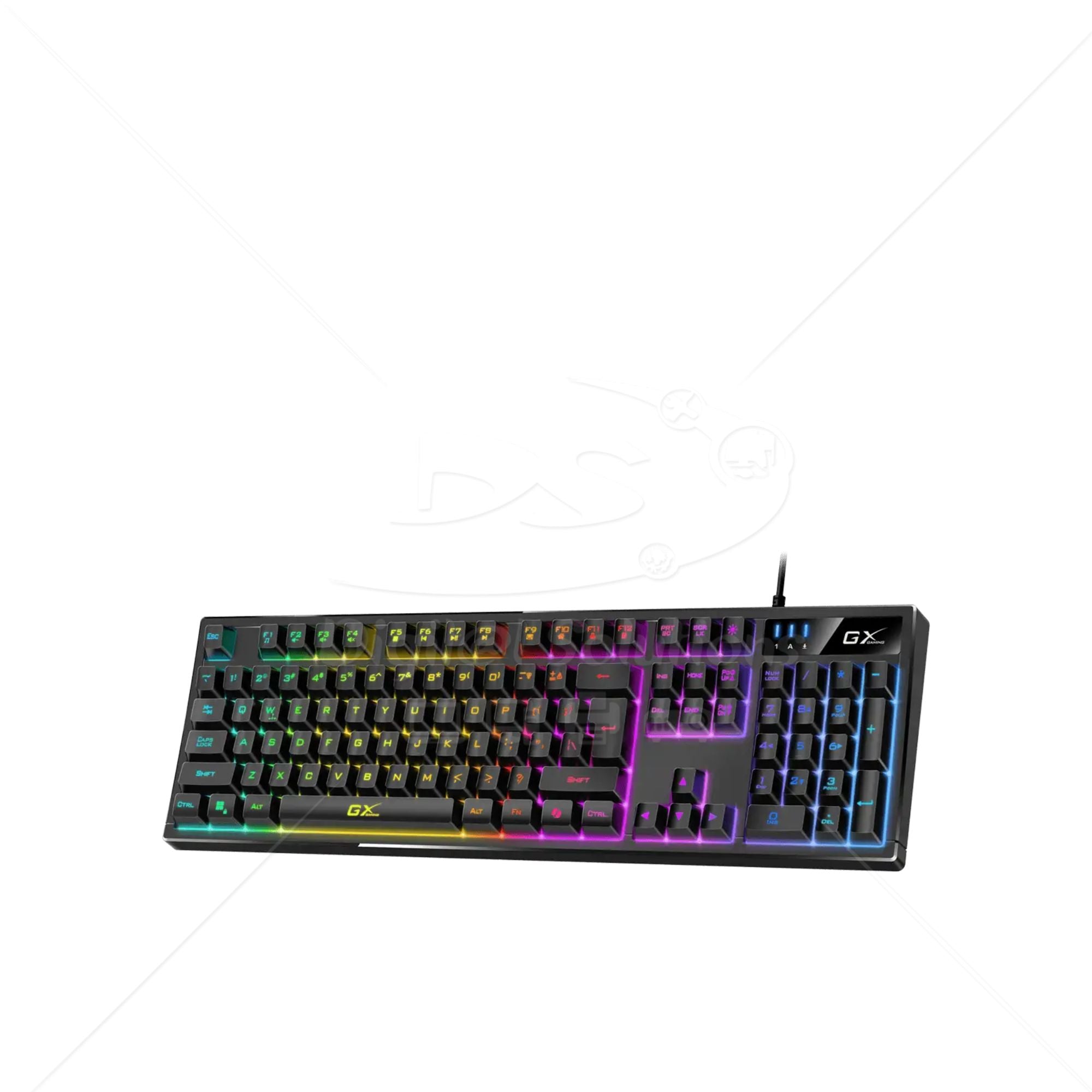 Teclado USB GENIUS SCORPION K7 RGB color Negro