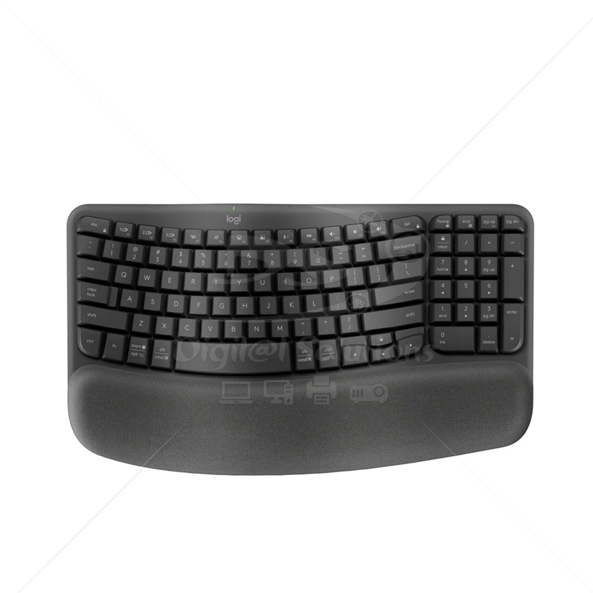 Teclado Wireless/Bluetooth Logitech Wave Keys