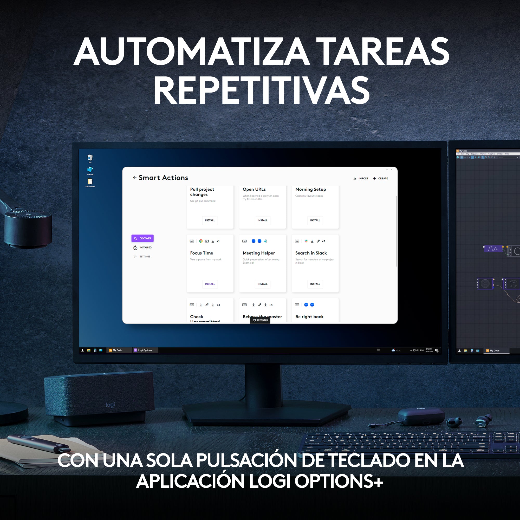 Teclado inalámbrico Bluethooth Logitech MX Keys S, USB-C