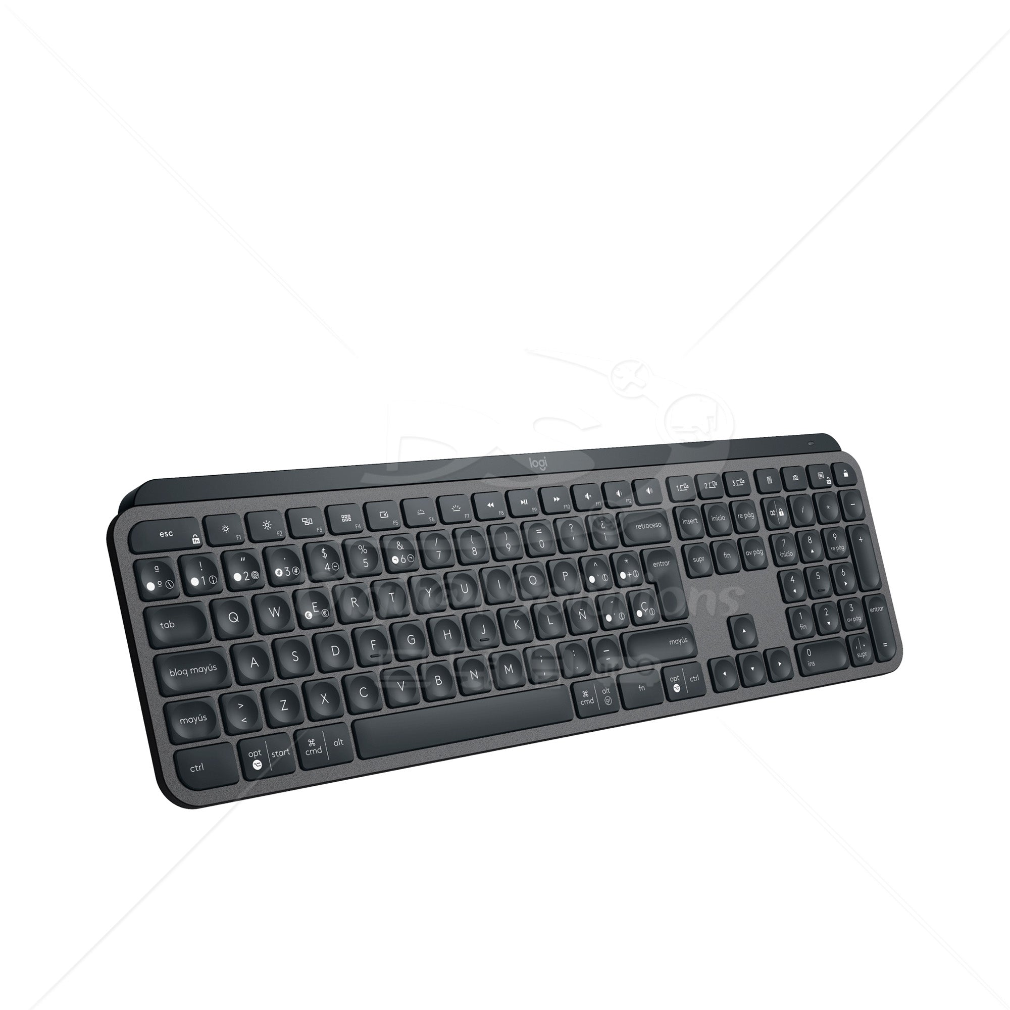 Teclado inalámbrico Bluethooth Logitech MX Keys S, USB-C