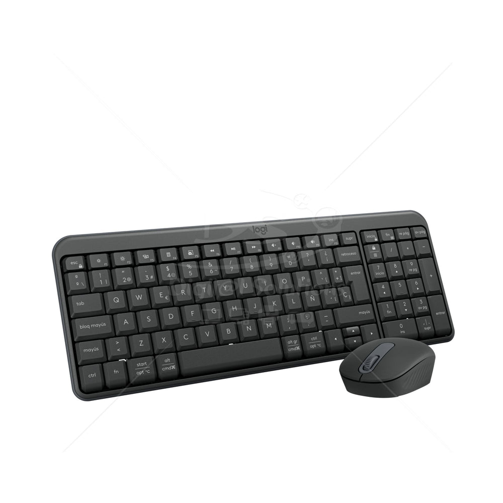 Teclado y Mouse Bluetooth Logitech MK250 920-013513, incluye Mousepad