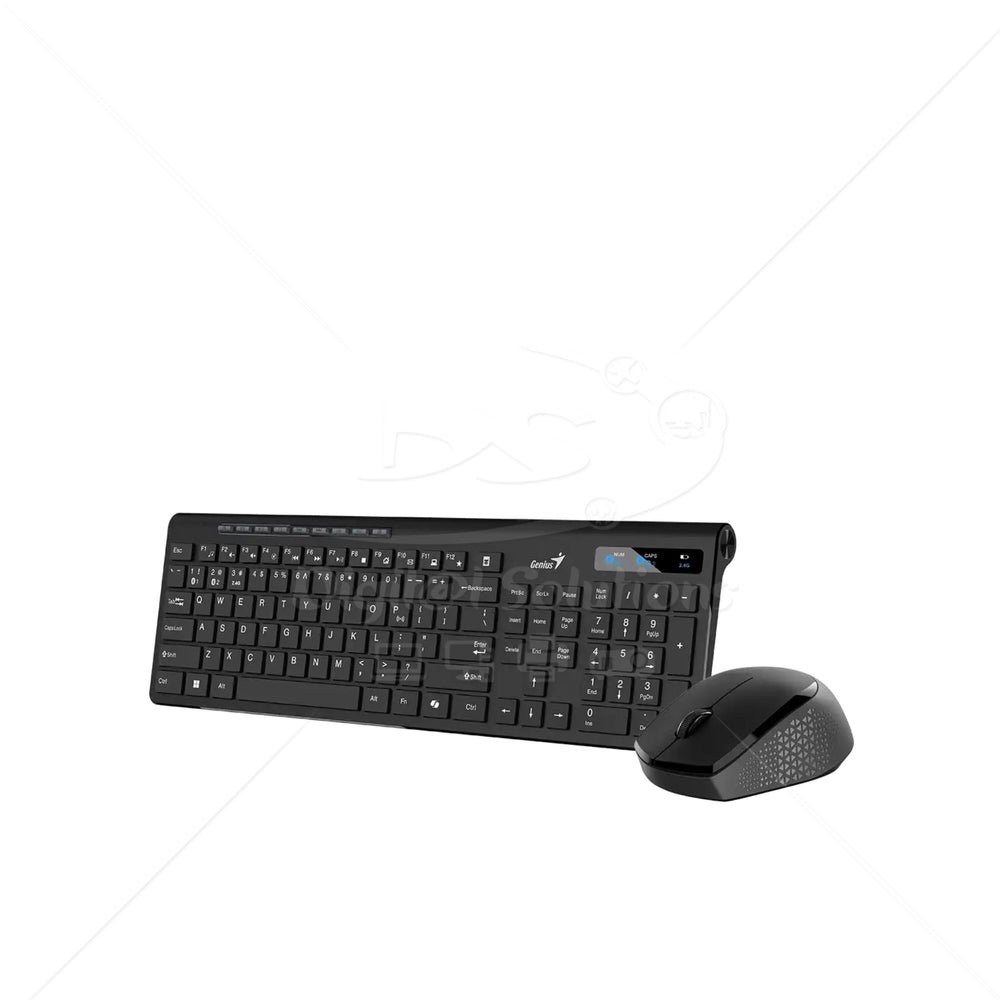 Teclado y Mouse Wireless Bluetooth GENIUS SLIMSTAR 8230 color Negro