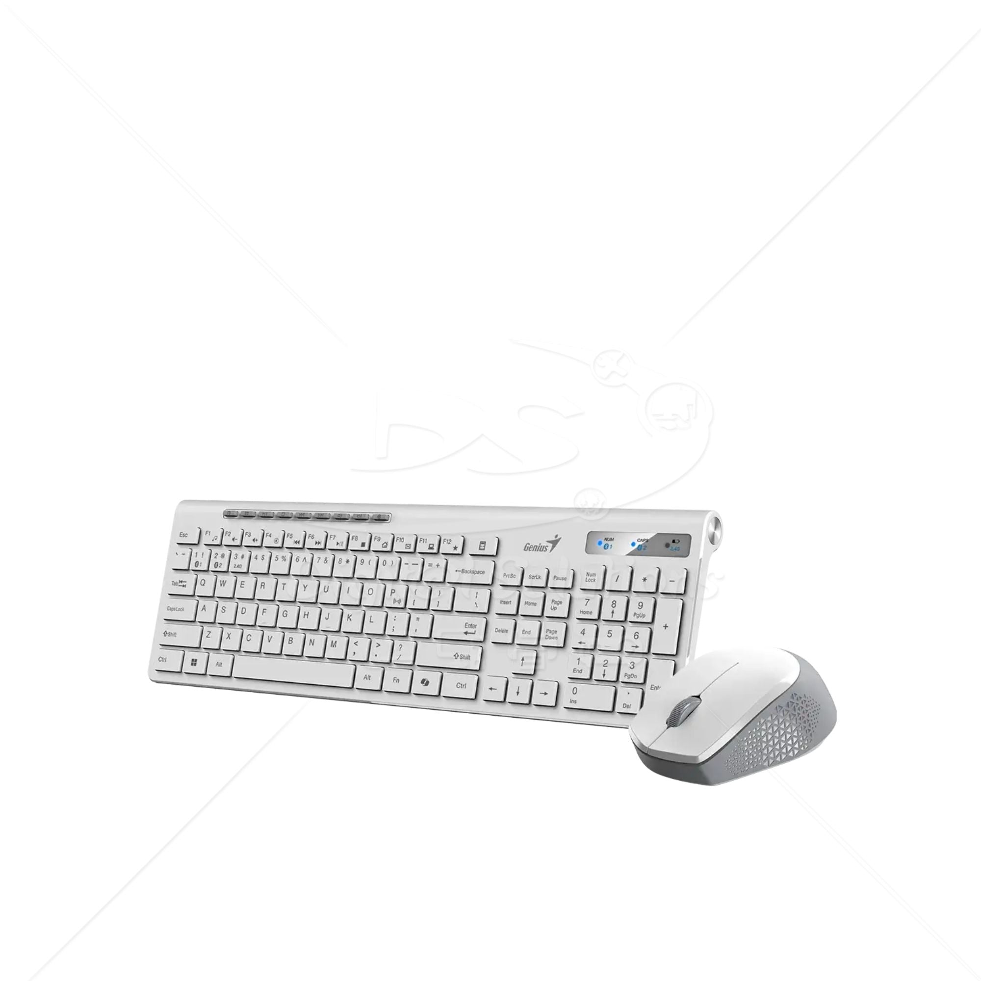 Teclado y Mouse Wireless Bluetooth GENIUS SLIMSTAR 8230 color Negro