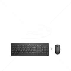 Teclado y Mouse Wireless HP 230 color Negro 18H24AA