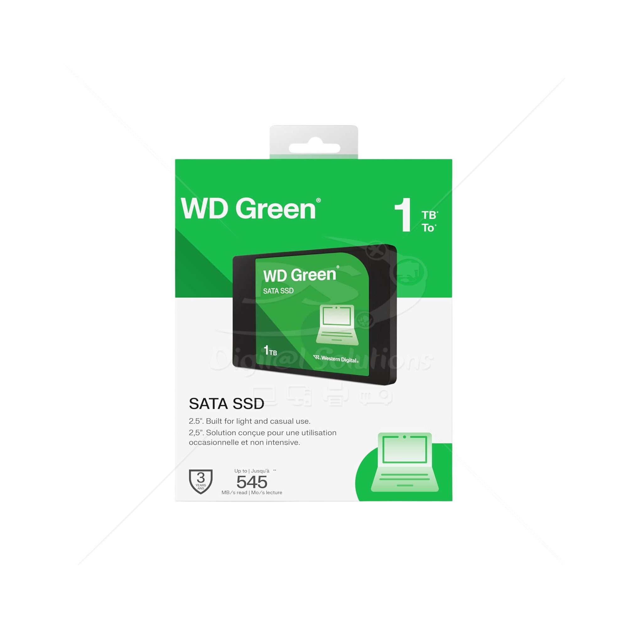 Unidad de Estado Sólido WD WDS100T5G0A-00CPT0 1TB SATA