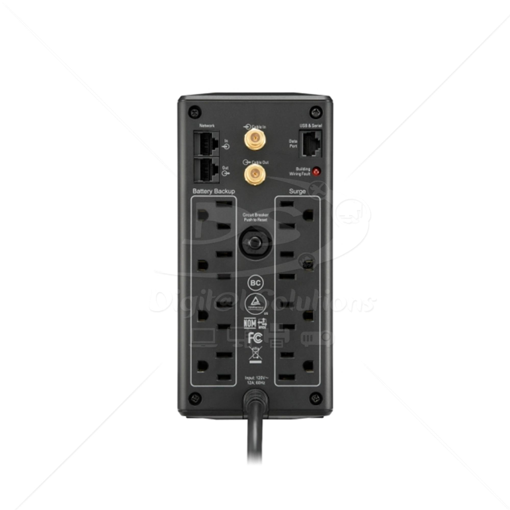 Ups APC BX1000M-LM60 1000V y 600W 8 SAL