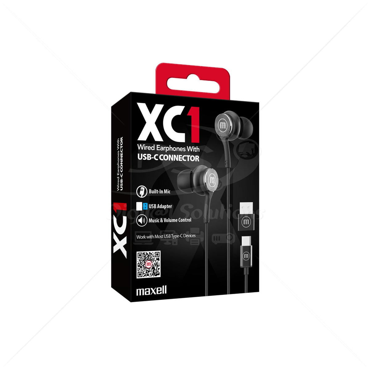 Audífonos con Micrófono Maxell EB-XC1